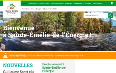Création de sites Internet à Sainte-Émélie-de-l’Énergie